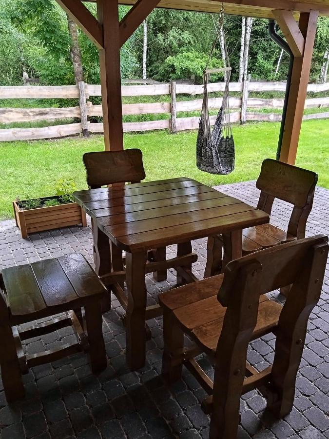 Ferienwohnung Siedlisko Czarny Dzieciol Narewka Exterior foto